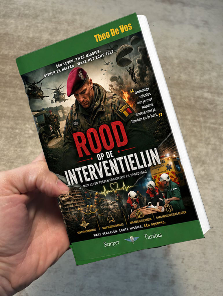 Het boek Rood op de Interventielijn